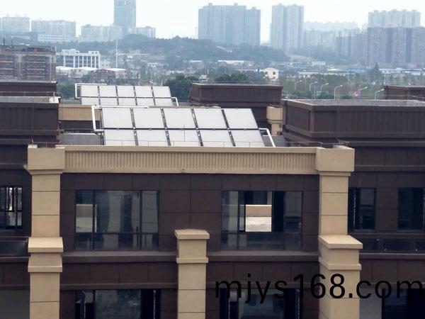 多層(ceng)住宅太陽能熱水係統解決方案