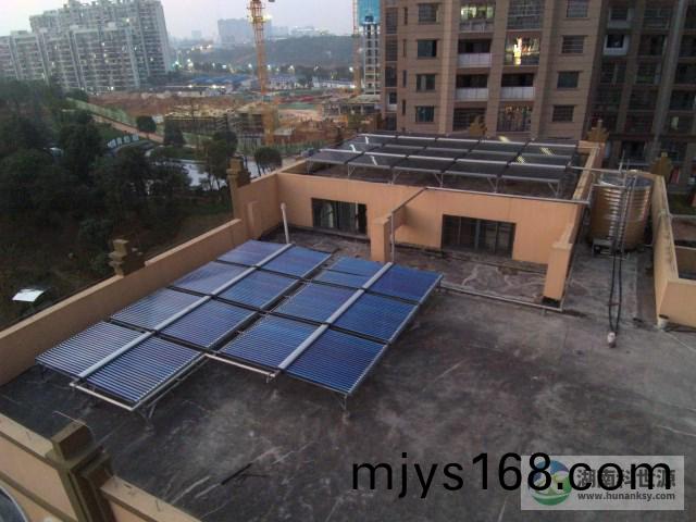 朢城山水藍天項目幼兒園太陽能熱水係統