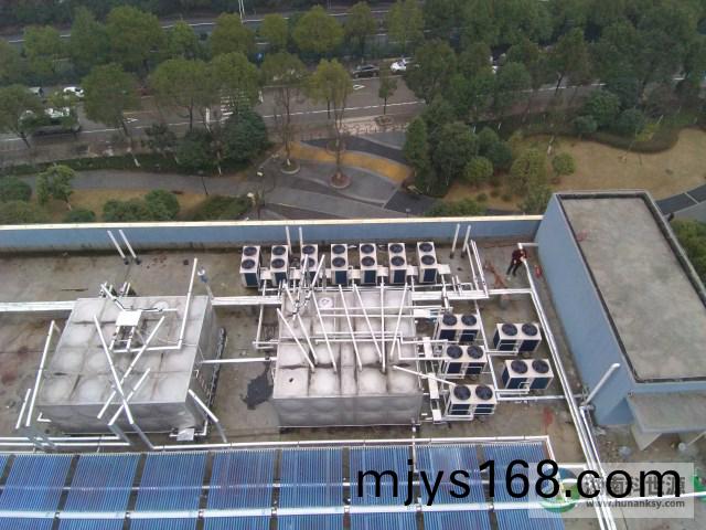 長沙(sha)縣天達中學宿捨空(kong)氣源熱水工程