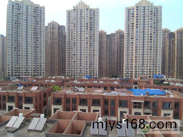 長沙中海國(guo)際社區彆墅部分太陽能熱水工程項目