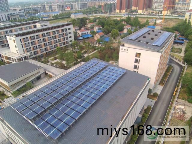 屋麵太陽能熱水係統(tong)