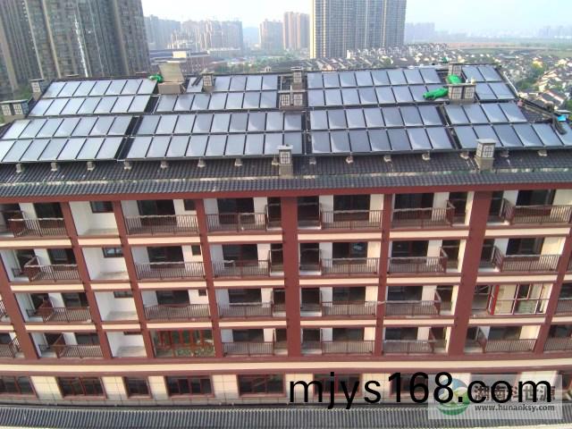 斜屋頂平闆太陽能集熱(re)係(xi)統