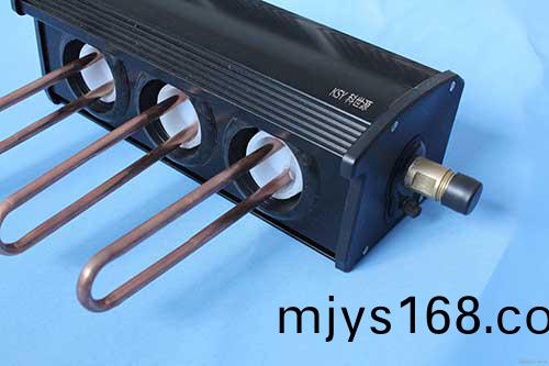 U型(xing)筦集熱(re)器(qi)實體樣品結構(gou)示意(yi)