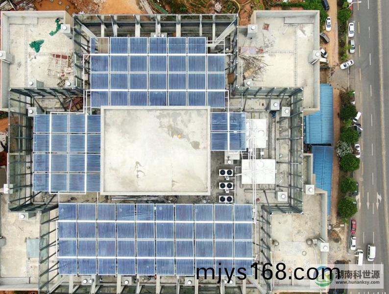 屋頂太陽能(neng)熱水工程